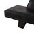 Visavis Leather Chaise Lounge Couch in Black from Brühl For Sale - Image 5 of 10