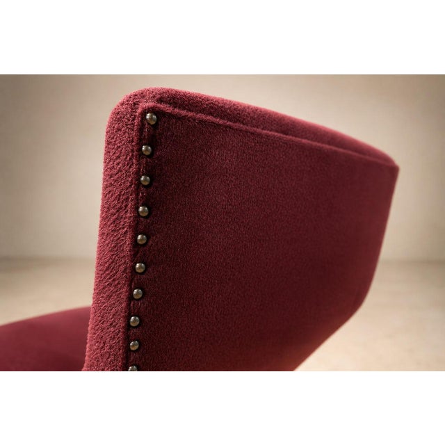 Brazilian Modern Imbuia Wood & Mohair Lounge Armchair, Att. José Zanine Caldas, 1950s – Lot 881 For Sale - Image 15 of 18