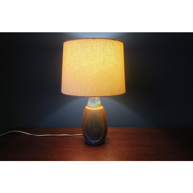 Mid-Century Modern Ceramic Table Lamp by Michael Andersen and Son, 1960s For Sale - Image 3 of 14