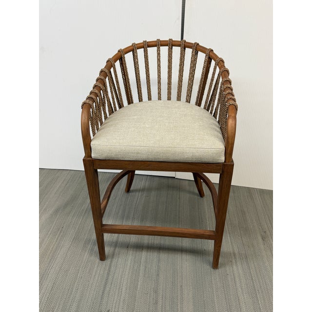 Design Plus Gallery presents the Tulum Counter Stool from Brownstone Furniture. Perfect seating for a chic kitchen...