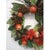 Farmhouse Pomegranate Winter Door Wreath Beautiful Realistic Holiday Christmas Arrangement For Sale - Image 3 of 16