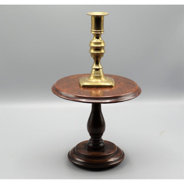 Antique English Table Top Candle Stand Chairish