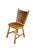 Farmhouse 4 Vintage Old Hickory Arts & Crafts Rustic Oak Herringbone Dining Side Chairs For Sale - Image 3 of 18