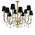 Venetian Rostrato Murano Glass Chandelier by Simoeng for Simoeng For Sale - Image 4 of 8