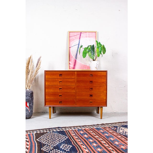 Vintage Danish Chest of Drawers in Teak by Erik Brouer, 1960s For Sale - Image 14 of 15