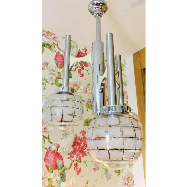 Space age lamp made by Targetti Sankey For Sale - Image 3 of 18