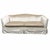 Design Plus Gallery presents a Sofa from Baker Furniture. Reupholstered in silver-toned silk velvet, the sofa has a gently...