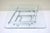 Mid-Century Modern Vintage Paul Mayen Habitat Mid Century Modern Stacked Chrome Glass Coffee Table For Sale - Image 3 of 11