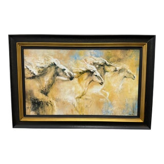 Artist Taylor for the Bombay Company "Boundless Beauty Ardentes Cavales" Print For Sale