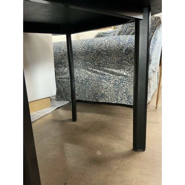 Knoll Knoll Black Granite Table For Sale - Image 4 of 7