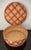 Circa 1970 Nicely-Sized Lidded Round Rattan Sewing / Whatnot Basket Box For Sale - Image 12 of 17