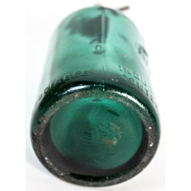 Vintage Dark Green Glass Seltzer Bottle From Argentina Chairish
