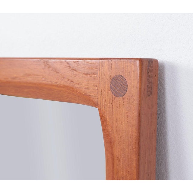 Model 164 Mirror in Teak by Kai Kristiansen for Aksel Kjersgaard, 1960s For Sale - Image 6 of 11