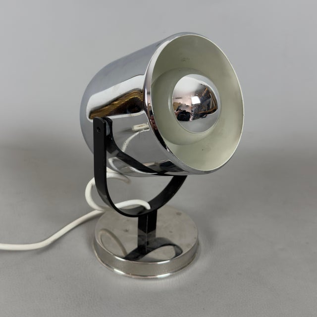 Modern Orb Eye Table Lamp in Metal by Goffredo Reggiani for Reggiani, 1970s For Sale - Image 12 of 12