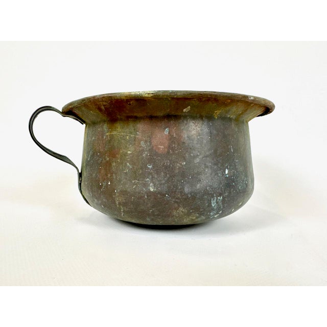 Antique Copper Chamber Pot, 1700s For Sale - Image 3 of 12