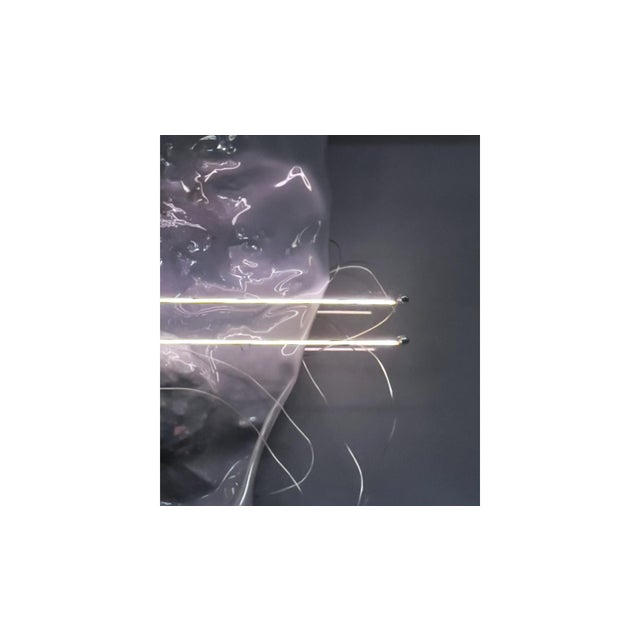 Light Sculpture Groundlines Lost Surface by Joachim Ramin for Early Light For Sale - Image 6 of 8