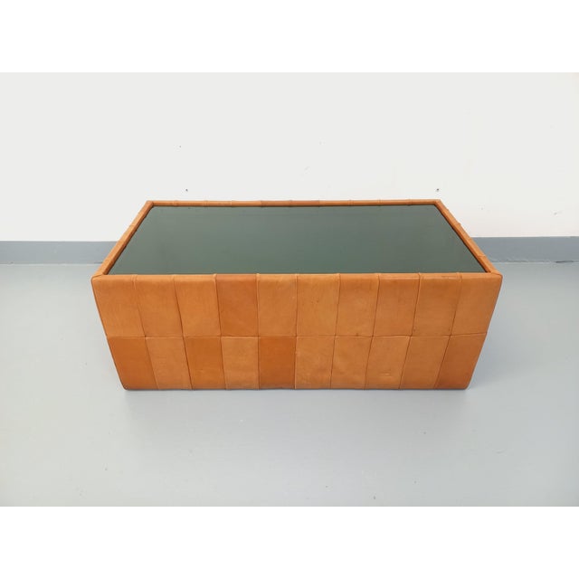Mid-Century Modern Vintage Swiss Rectangular Coffee Table from de Sede, 1970s For Sale - Image 3 of 14