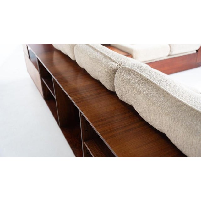 Large Corner Sofa with Built-in Cabinets, 1960 For Sale - Image 6 of 15
