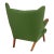 Papa Bear with Green Hallingdal Fabric By Hans J. Wegner For Sale - Image 4 of 5