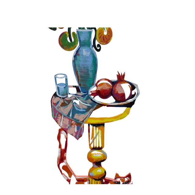 David Gerstein, Huge Pop Art Sculpture Painting Bright Vibrant Colors Israeli Dudu Gerstein For Sale - Image 4 of 18