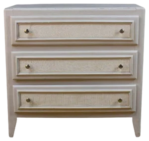 Vintage White Commode, 1950s