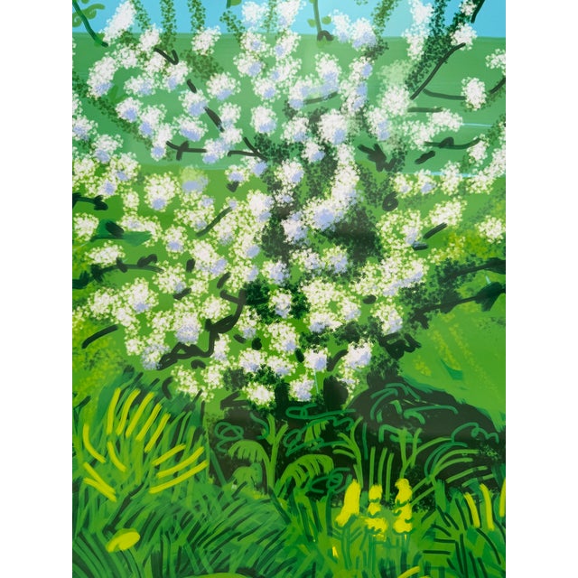 Paper David Hockney (1937-2026), the Arrival of Spring in Woldgate, East Yorkshire in 2011 Copyright David Hockney, Printed in Uk For Sale - Image 7 of 7