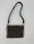 Black 1970s Fendi Canvas and Velvet Shoulder Bag For Sale - Image 8 of 8