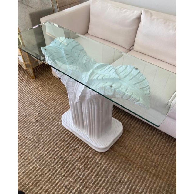 French Serge Roche Palm Console For Sale - Image 3 of 8