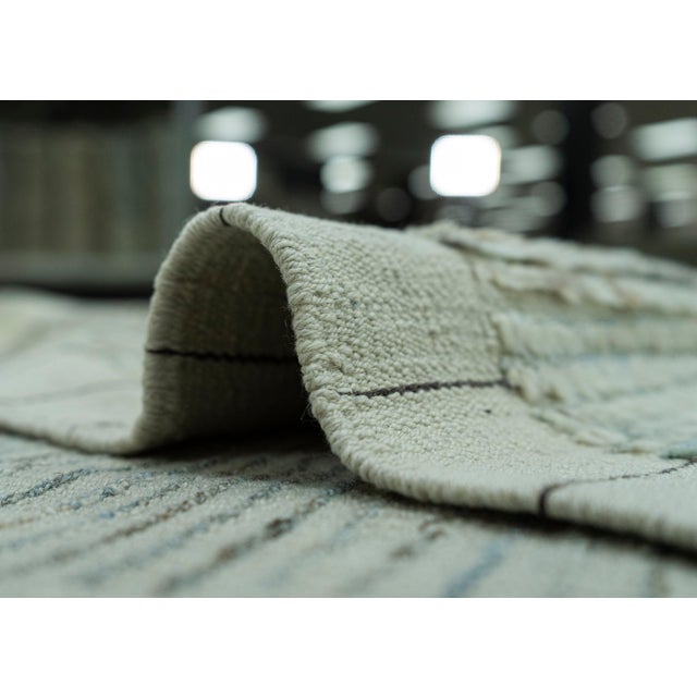 Textile Turkish Tulu Handmade Rug 11'3" x 16'6" #19355 For Sale - Image 7 of 8