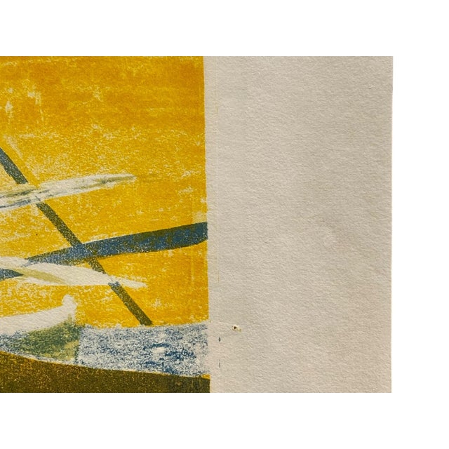 Enid Chauvin, Spanish Beach, Colour Lithograph, 1970s For Sale - Image 11 of 15