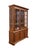 Drexel Drexel Furniture Chatham Oaks Collection Early American Country Style 60" Lighted Display China Cabinet 186-435-6 For Sale - Image 4 of 16