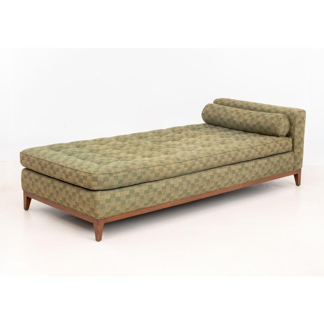 Danish Modern Teak Upholstered Daybed For Sale - Image 4 of 10