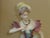 Antique Hand Painted German Porcelain Woman Statue Made in 1902 For Sale - Image 9 of 13