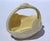 1960s Vintage Lenox Swan Basket Tan Fine Bone Ceramic 24k Gold Mark Bowl For Sale In Miami - Image 6 of 14