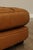 Classic Leather Brown Leather Ottoman For Sale - Image 9 of 12