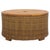 Anguilla Wicker Storage Outdoor Coffee Table, Natural For Sale - Image 9 of 9