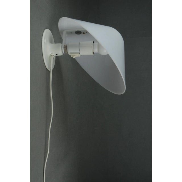 White Vintage Danish Mini Vip V025 Wall Lamp by Jorgen Gammelgaard for Pandul For Sale - Image 8 of 11