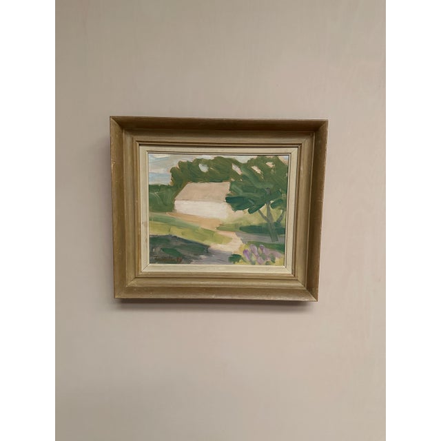 1940s Tor Hörlin, Path, 1944, Oil on Panel, Framed For Sale - Image 5 of 18