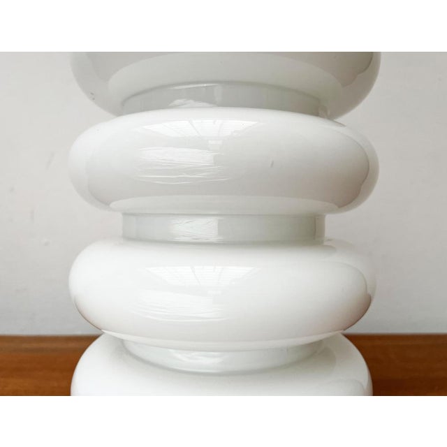 Mid-Century Space Age Glass Table Lamp by Carlo Nason for JBS, 1960s For Sale - Image 11 of 18