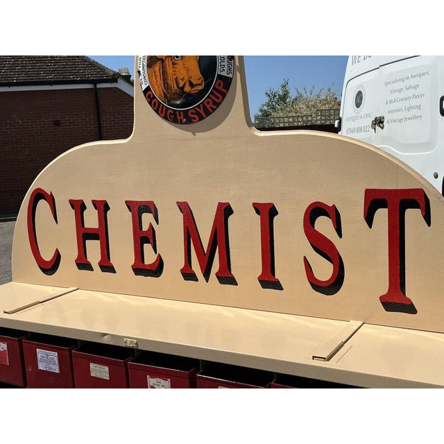 Chemists Drawer Cabinet in Metal For Sale - Image 4 of 13
