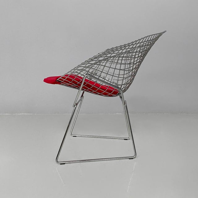Harry Bertoia Italian Postmodern Diamond Armchair by Harry Bertoia for Knoll, 2004 For Sale - Image 4 of 18