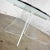 Vintage Modern to Hollywood Regency or Art Deco Dining Table Lucite Sculptural Base Oval Glass Top For Sale - Image 12 of 18