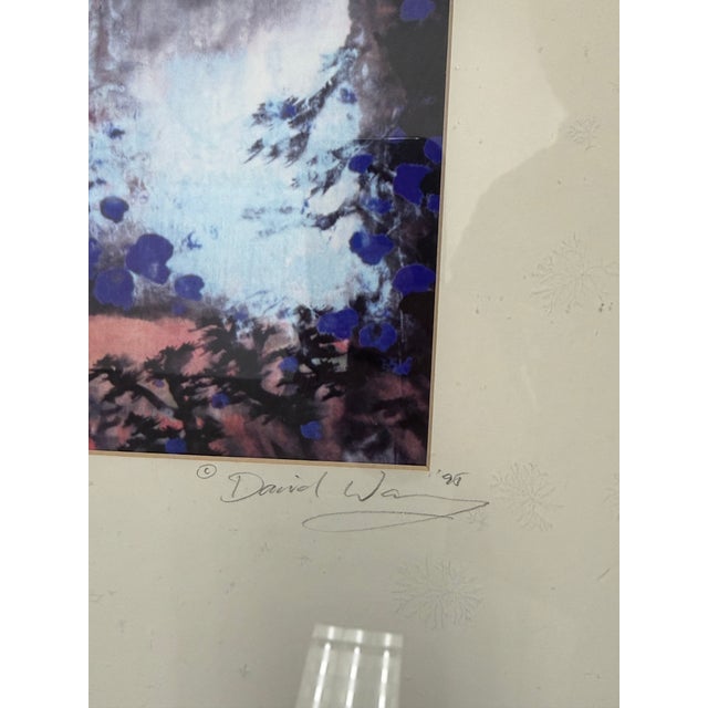 Circa 1996 David Z Wang Autumn Artist Proof + Signature For Sale - Image 9 of 12