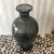 Dark Hand Blown Smoke Glass Vase/ Vessel Artist Signed For Sale - Image 4 of 8