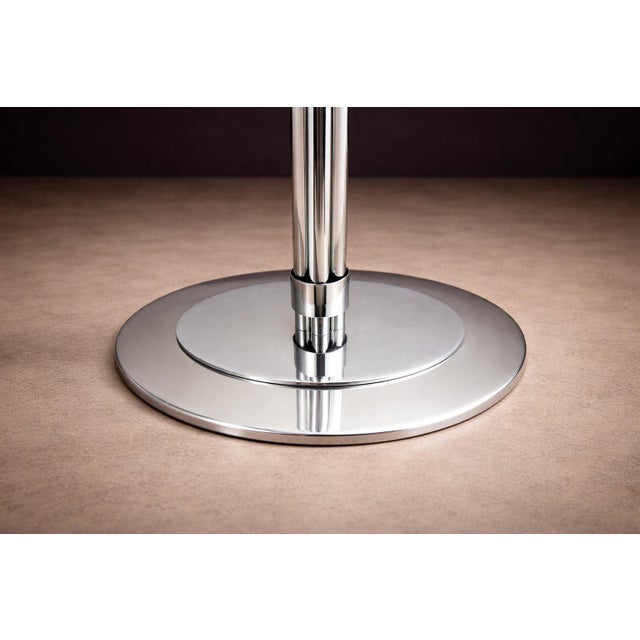 1960s Candle Floor Lamp in Chrome, Unknown For Sale - Image 4 of 7