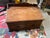 Wood British Colonial Wooden Low Desk For Sale - Image 7 of 8