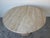 Vintage Tulip Metal Base Dining Table With Italian Travertine Top – Outdoor For Sale - Image 4 of 12