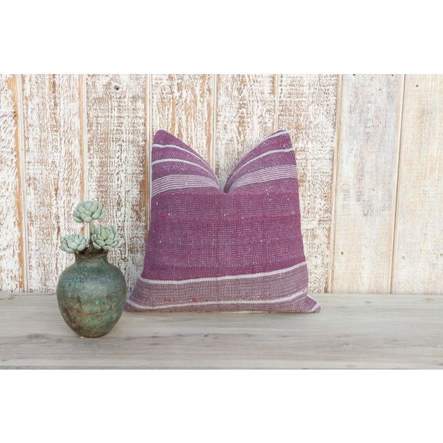 Sani Vintage Square Boho Kantha Pillows For Sale - Image 9 of 10