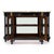French Louis XVI Style Ebonized Mahogany Buffet Vitrine With Calacatta Marble, Circa 1880 For Sale - Image 4 of 9