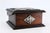 Wooden Velvety Pink Jewelry Box with Silver Applications and the Words Jewel For Sale - Image 10 of 10